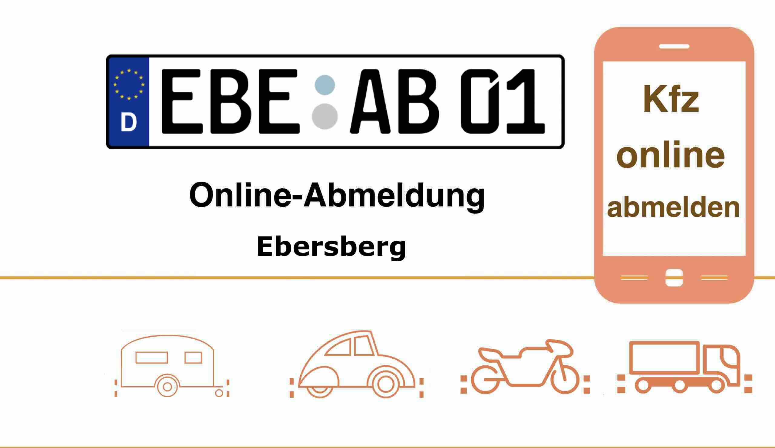 Auto online abmelden in Ebersberg