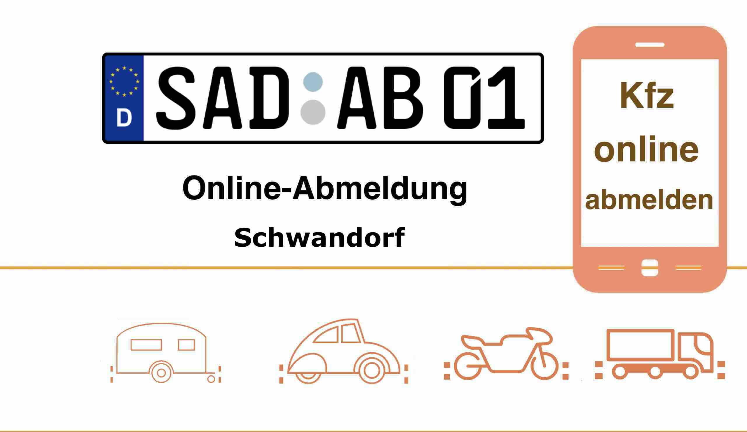 Auto online abmelden in Schwandorf