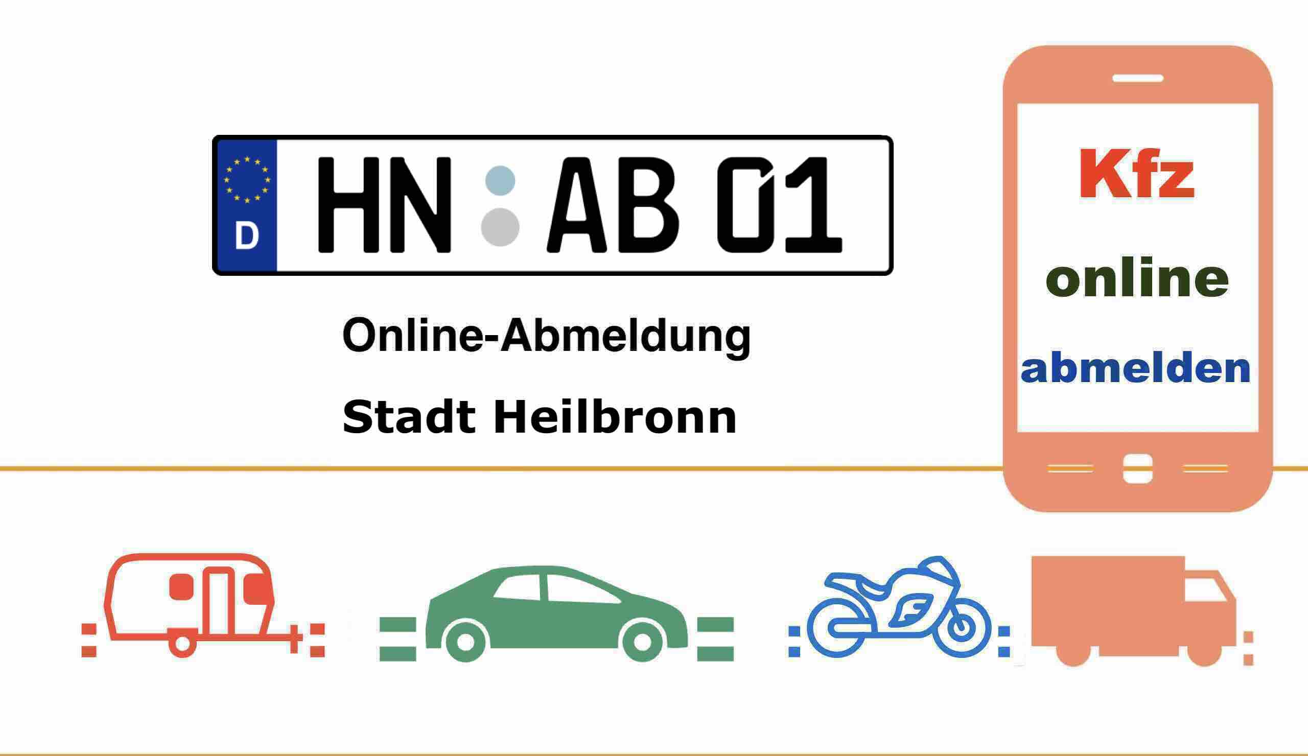 Fahrzeugabmeldung in Stadt Heilbronn