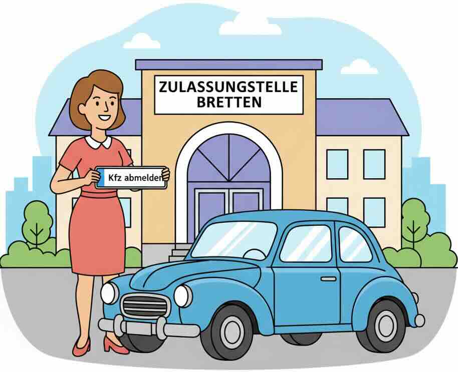 Kfz-Abmeldung in Bretten