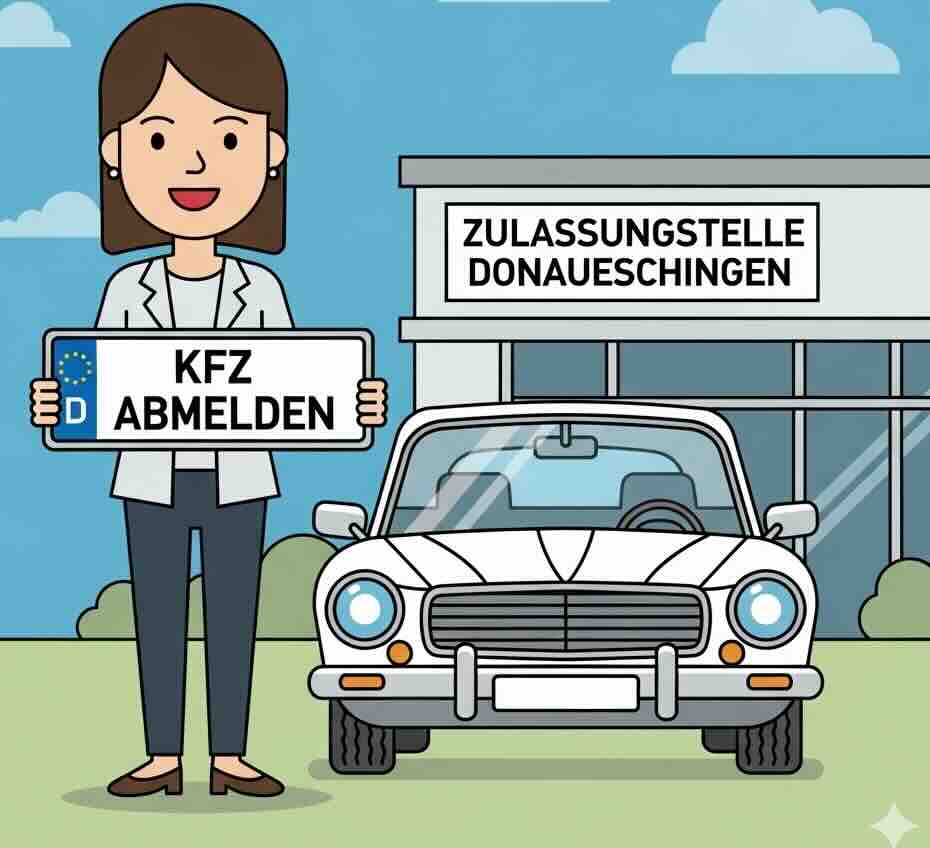 Kfz-Abmeldung in Donaueschingen