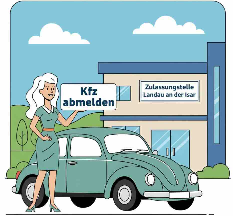 Kfz-Abmeldung in Landau an der Isar