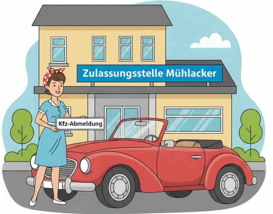 Kfz-Abmeldung in Mühlacker
