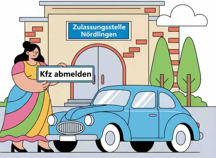 Kfz-Abmeldung in Nörlingen