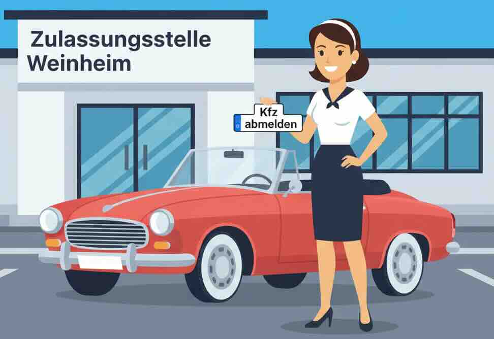 Kfz-Abmeldung in Weinheim