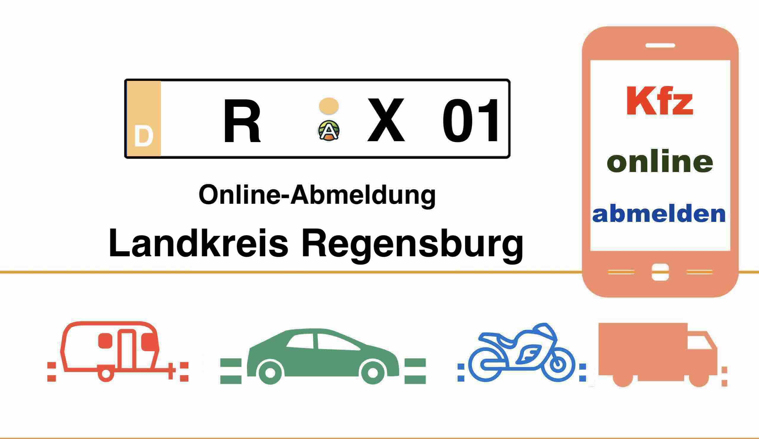 Kfz Online-Abmeldung im Landkreis Regensburg 