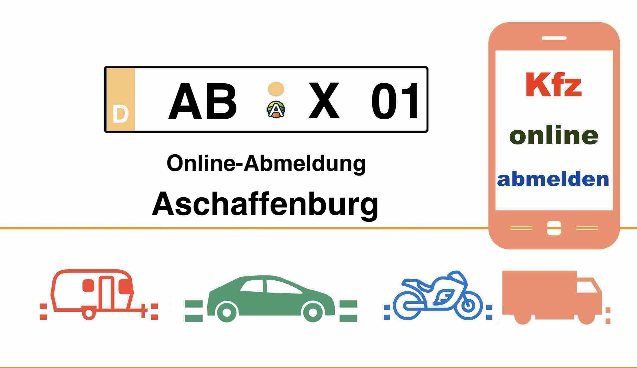 Internetbasierte Außerbetriebsetzung in Aschaffenburg 