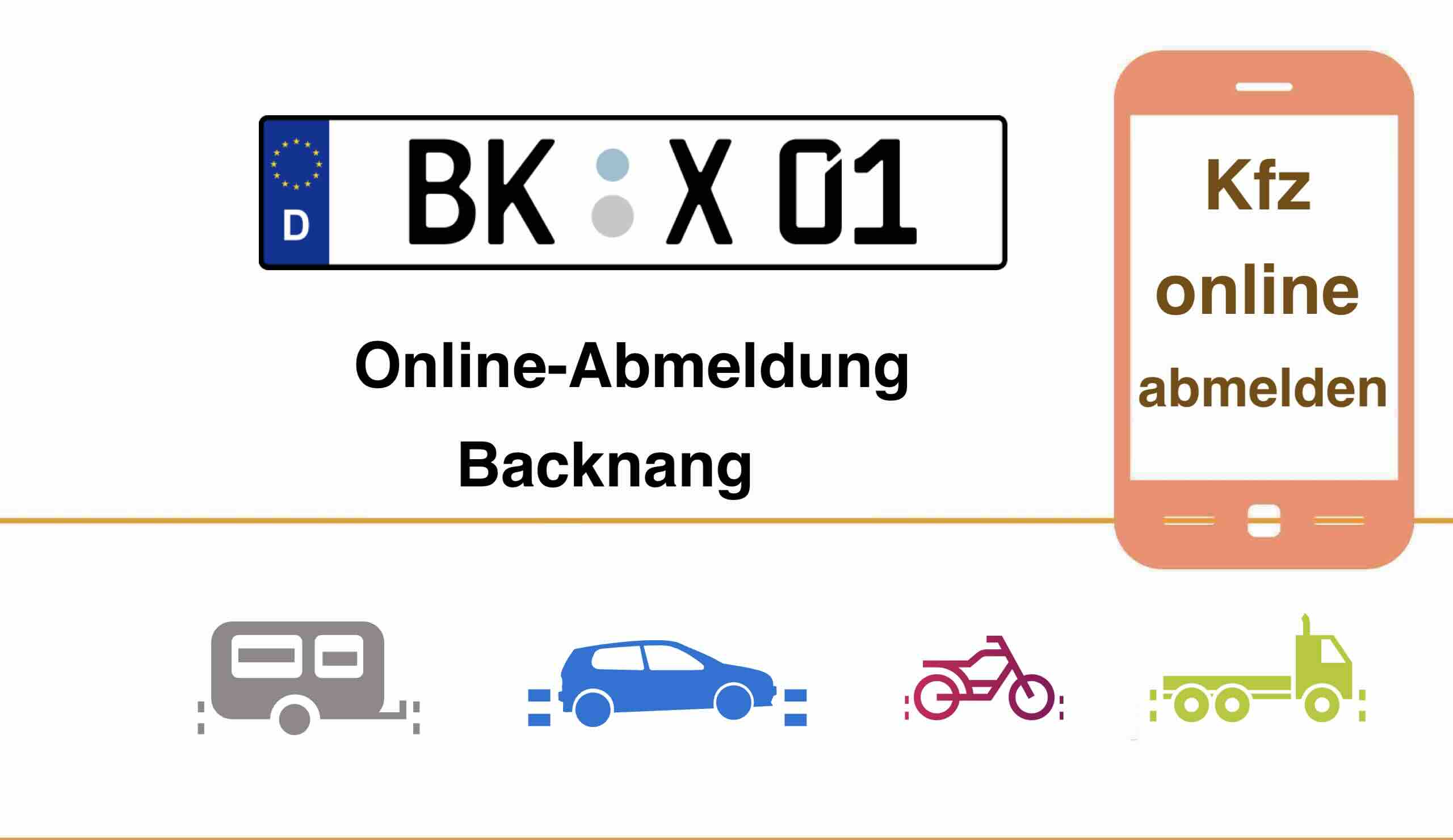 Internetbasierte Außerbetriebsetzung in Backnang 