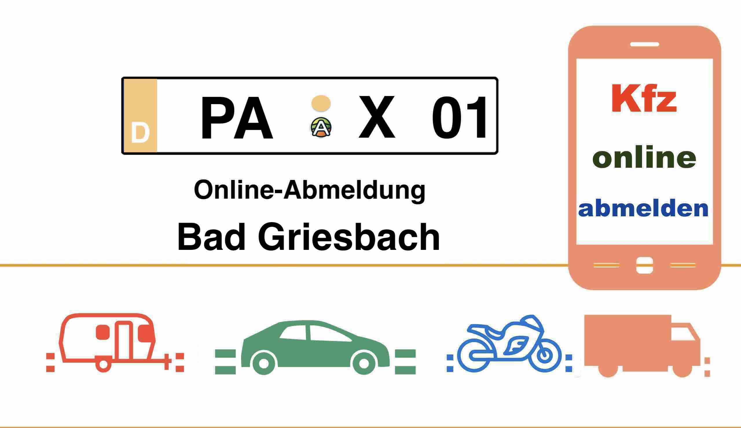 Internetbasierte Außerbetriebsetzung in Bad Griesbach 