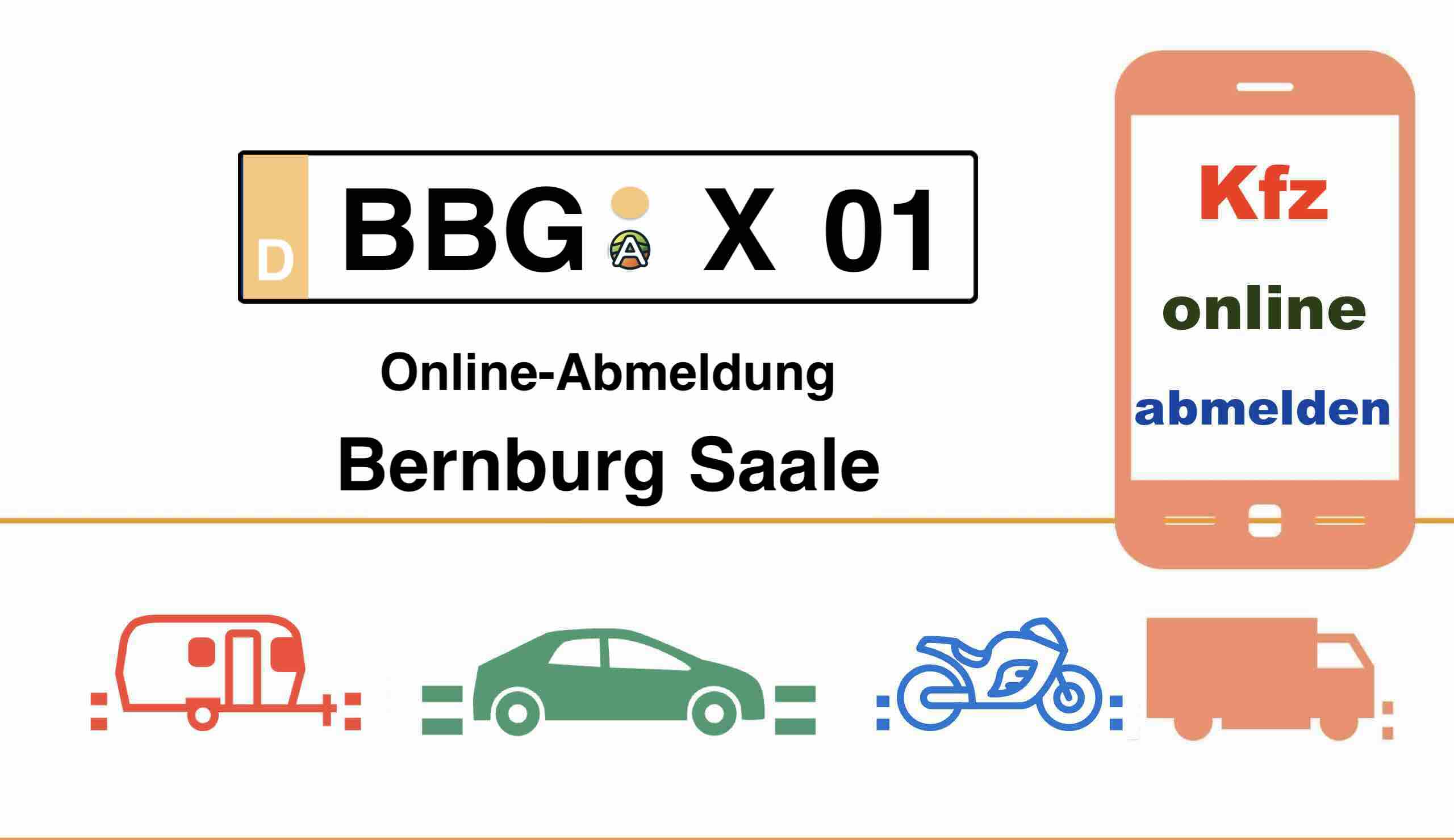 Internetbasierte Außerbetriebsetzung in Bernburg Saale 