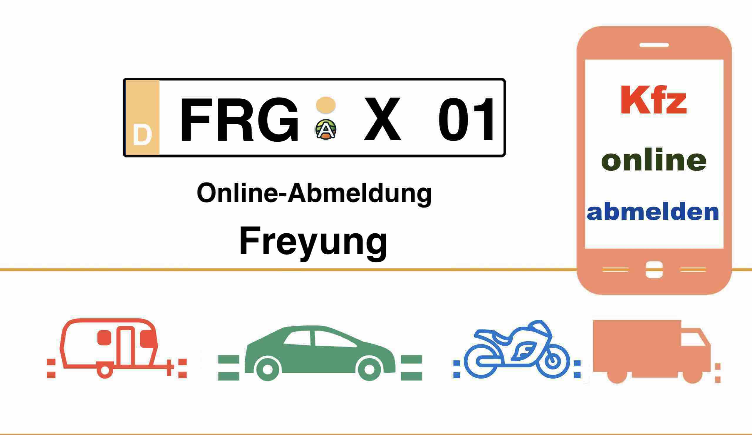 Internetbasierte Außerbetriebsetzung im Landkreis Freyung-Grafenau