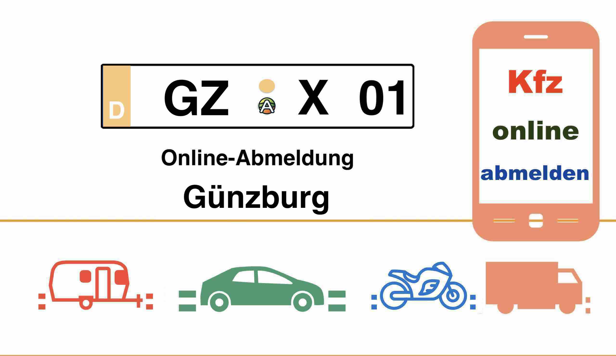 Internetbasierte Außerbetriebsetzung im Landkreis Günzburg