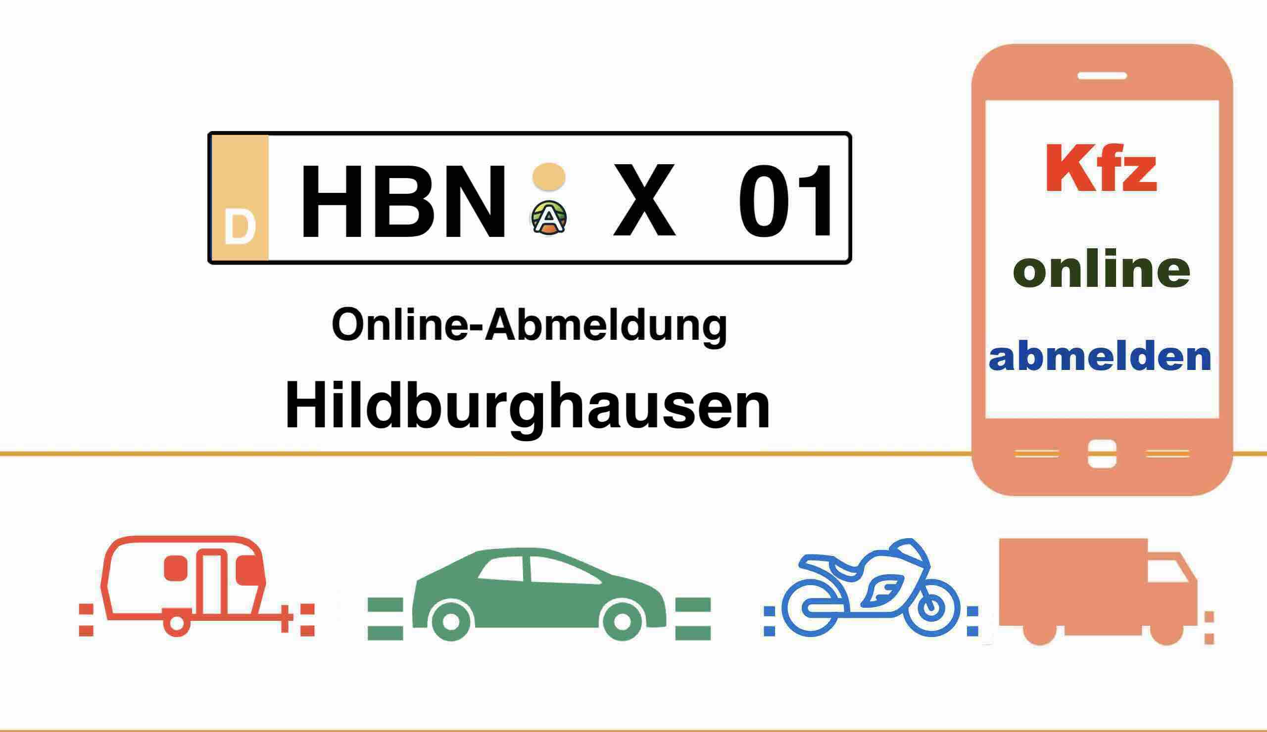 Internetbasierte Außerbetriebsetzung in Hildburghausen 