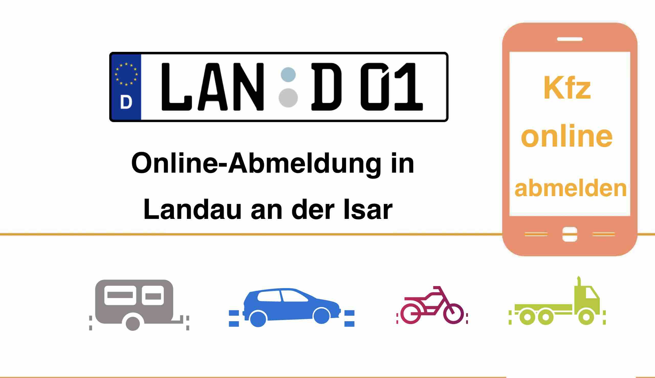 Internetbasierte Außerbetriebsetzung in Landau an der Isar 