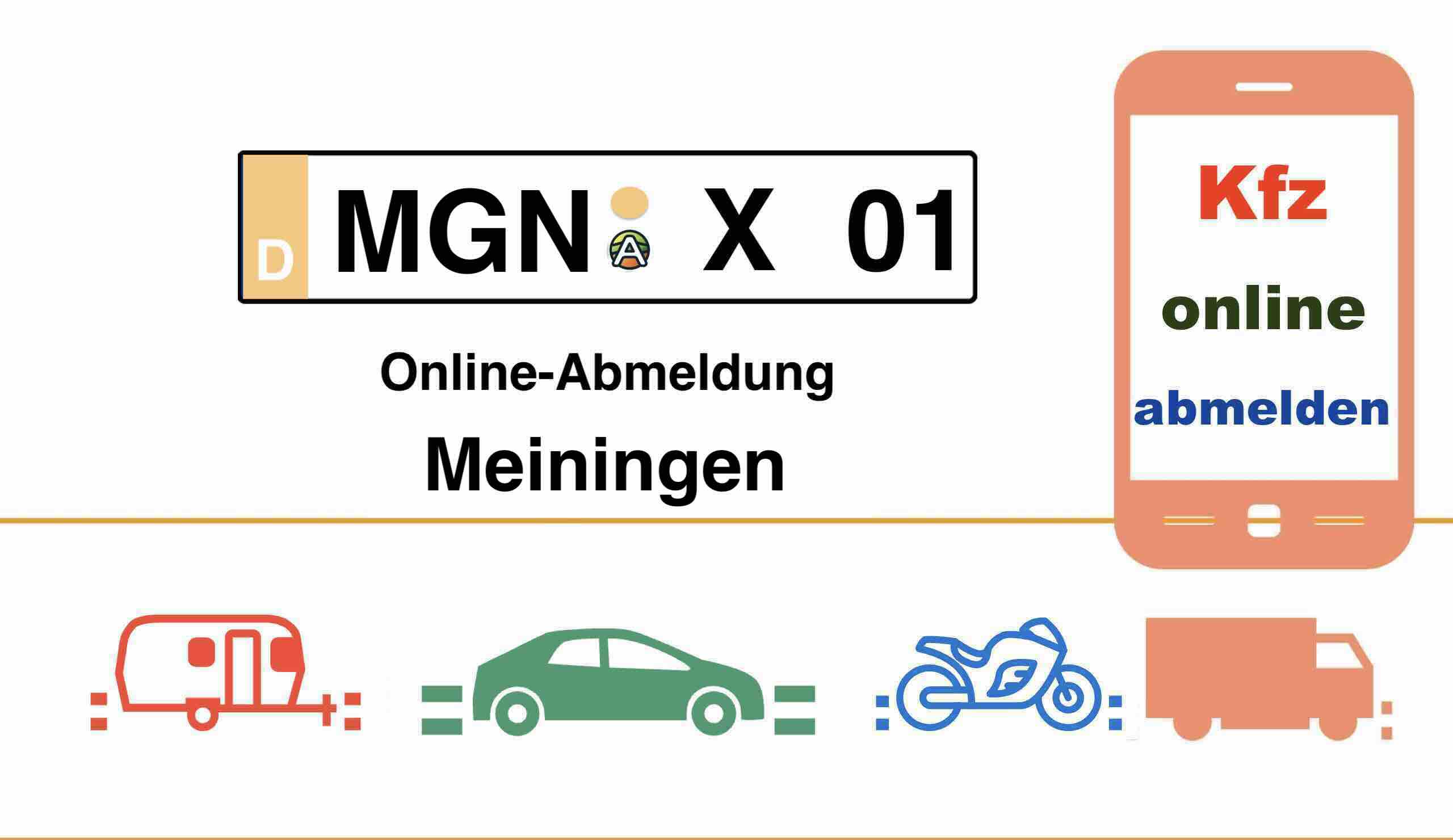 Internetbasierte Außerbetriebsetzung in Meiningen 