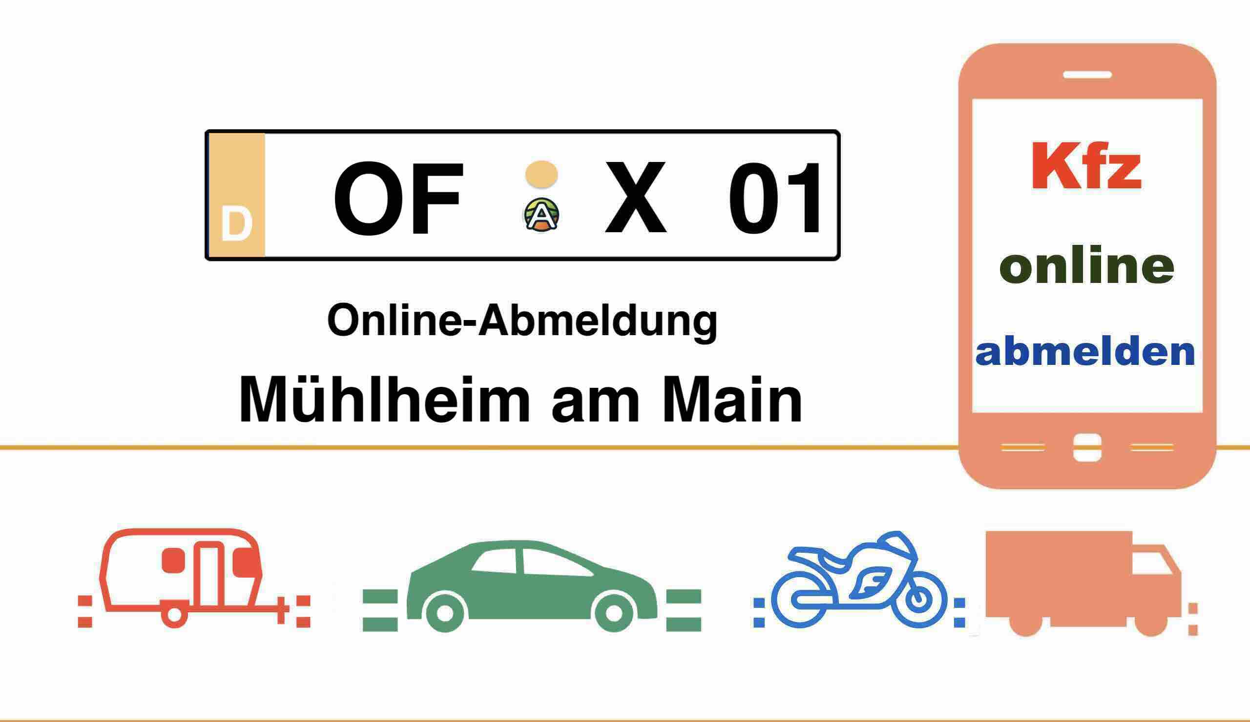 Internetbasierte Außerbetriebsetzung in Mühlheim am Main 
