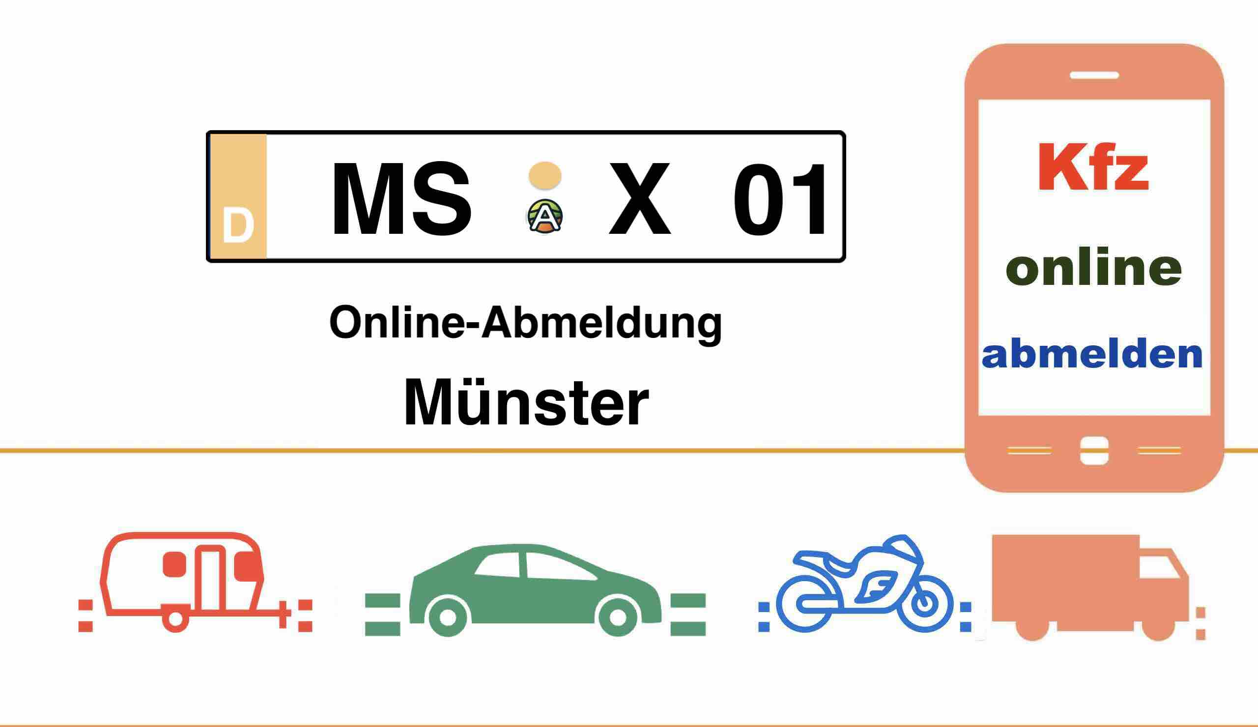 Internetbasierte Außerbetriebsetzung in Münster 