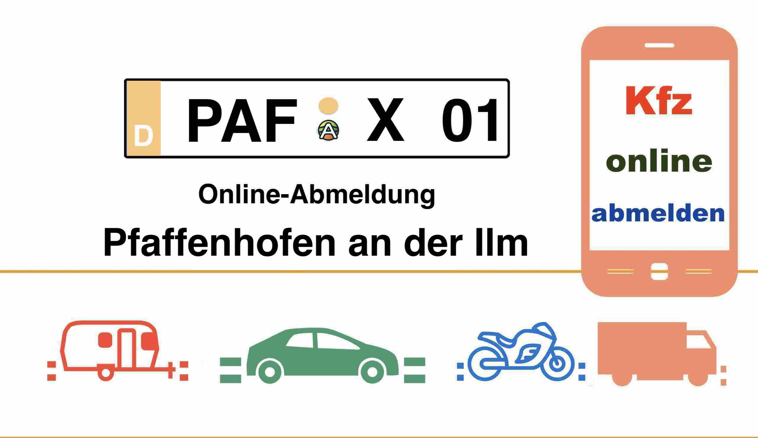 Internetbasierte Außerbetriebsetzung in Pfaffenhofen an der Ilm 