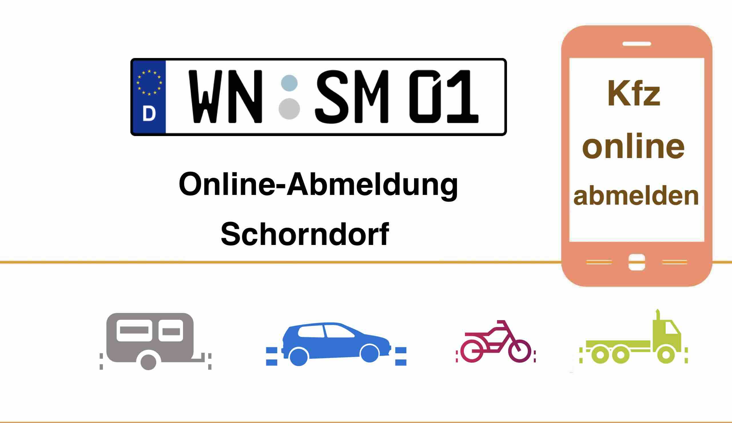 Kfz Online-Abmeldung in Schorndorf 