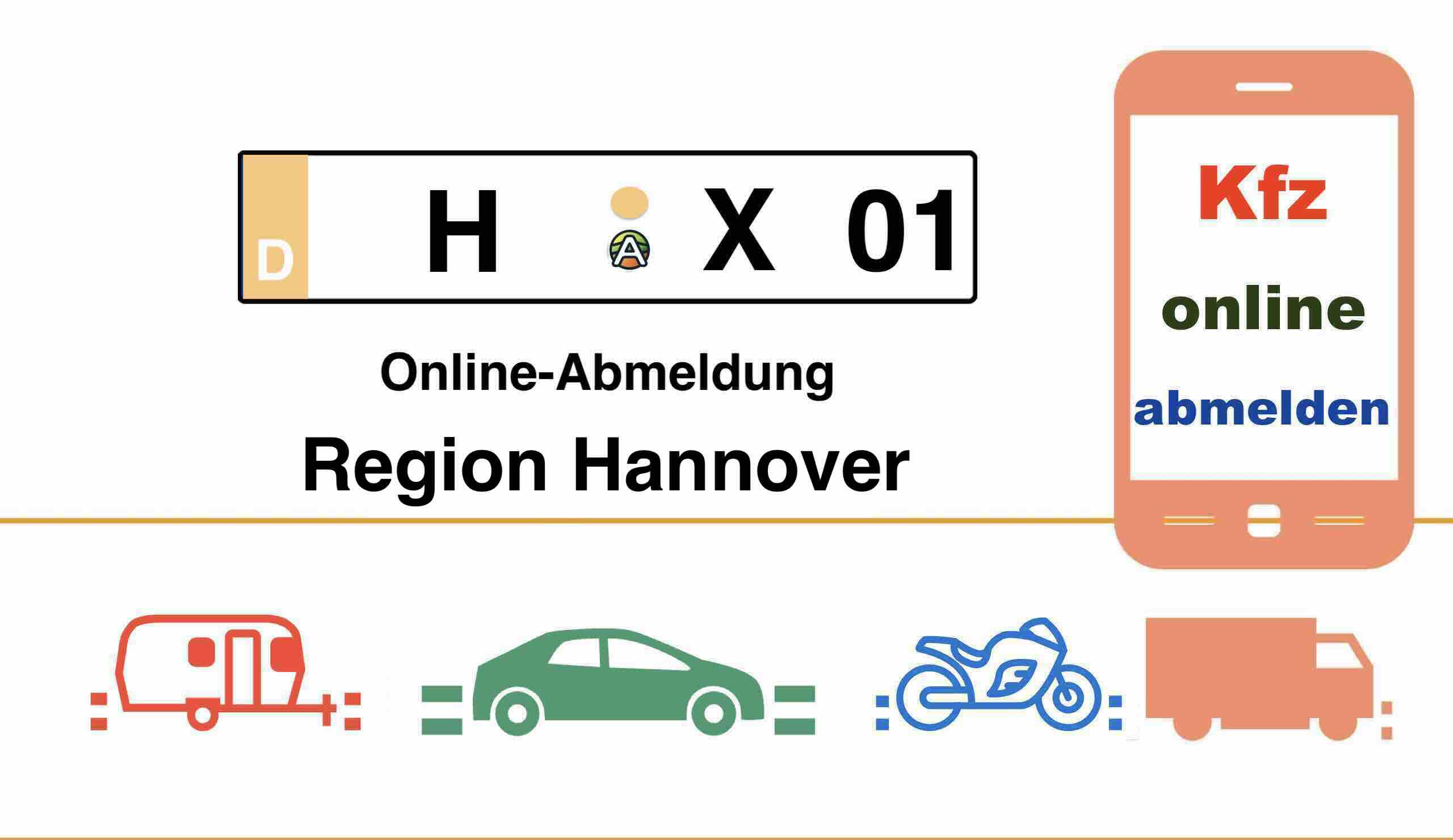 Internetbasierte Außerbetriebsetzung in der Region Hannover 
