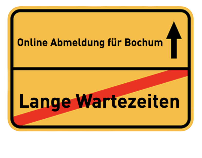 Online Abmeldung für Bochum