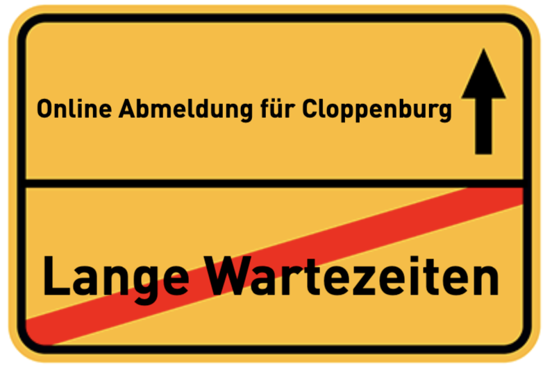 Online Abmeldung für Cloppenburg