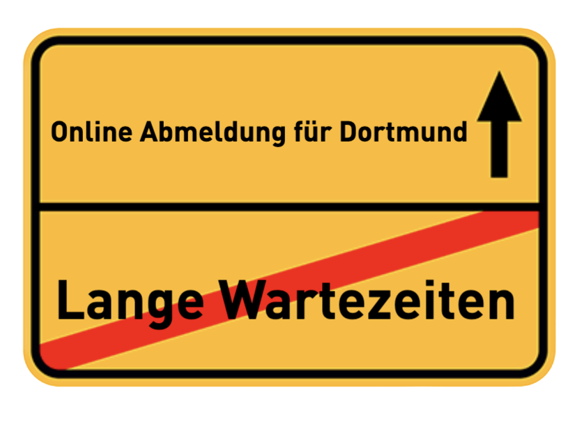 Online Abmeldung für Dortmund