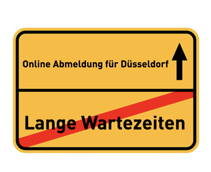 Online Abmeldung für Düsseldorf