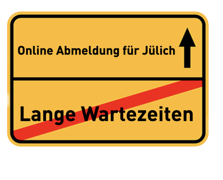 Online Abmeldung für Jülich