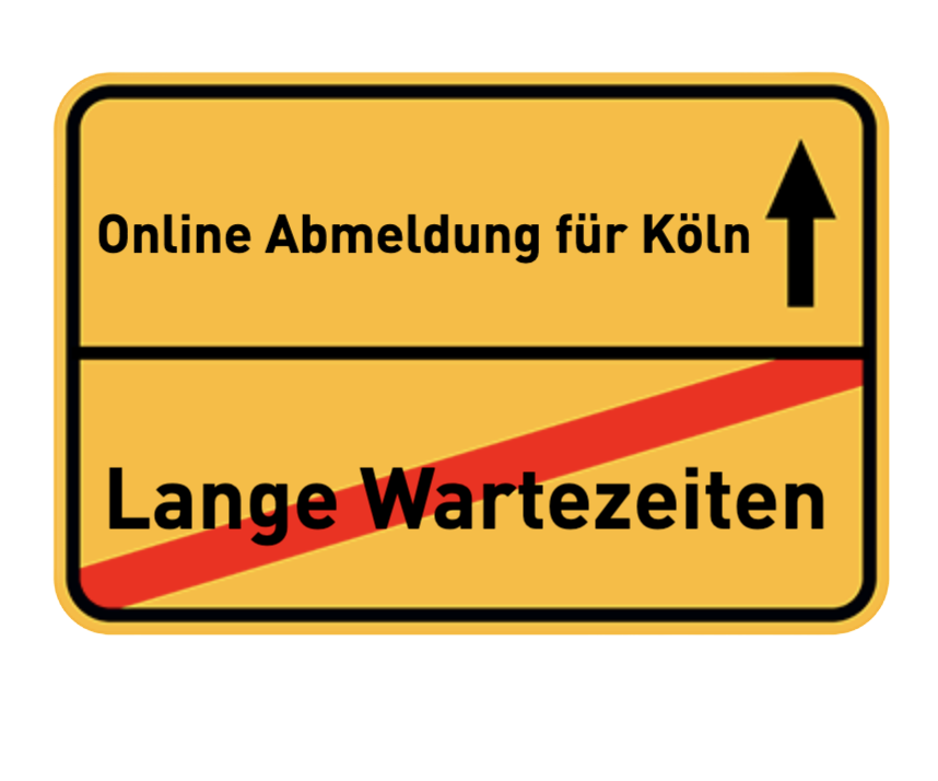 Online Abmeldung für Köln