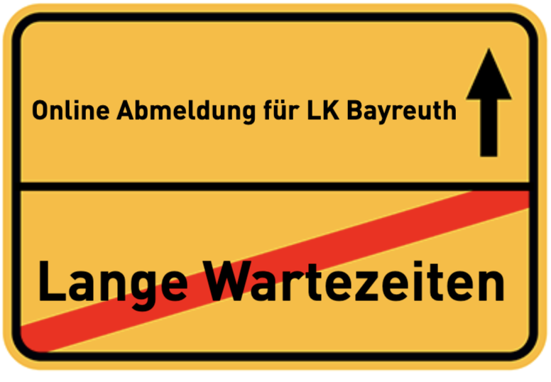 Online Abmeldung für LK Bayreuth