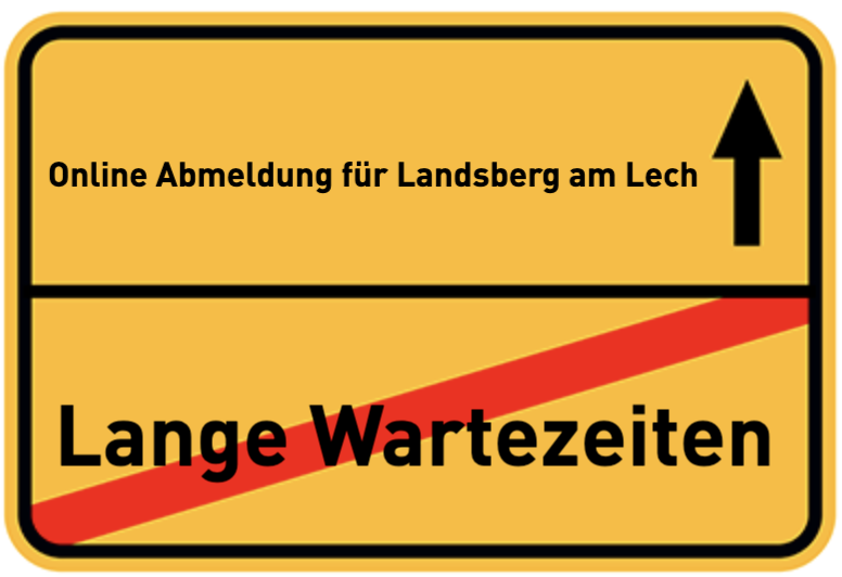 Online Abmeldung für Landsberg am Lech