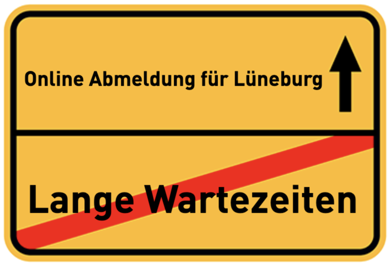 Online Abmeldung für Lüneburg