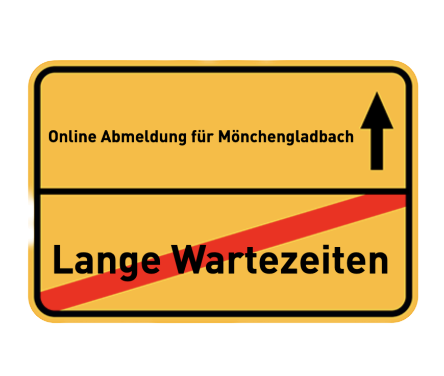 Online Abmeldung für Mönchengladbach