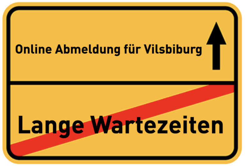 Online Abmeldung für Vilsbiburg