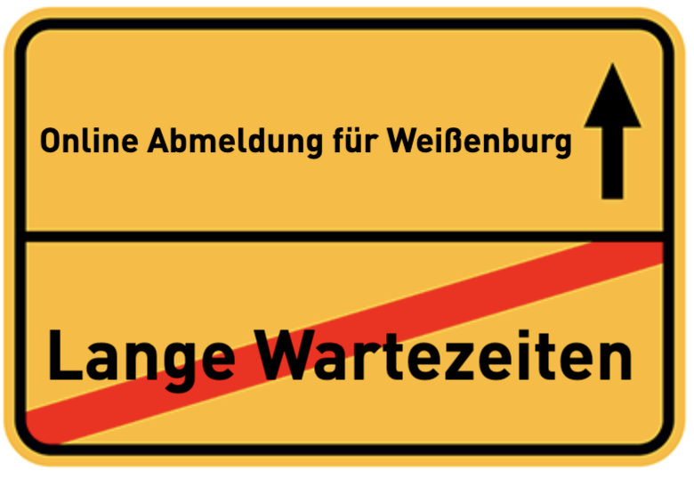 Ortsschild für Weißenburg
