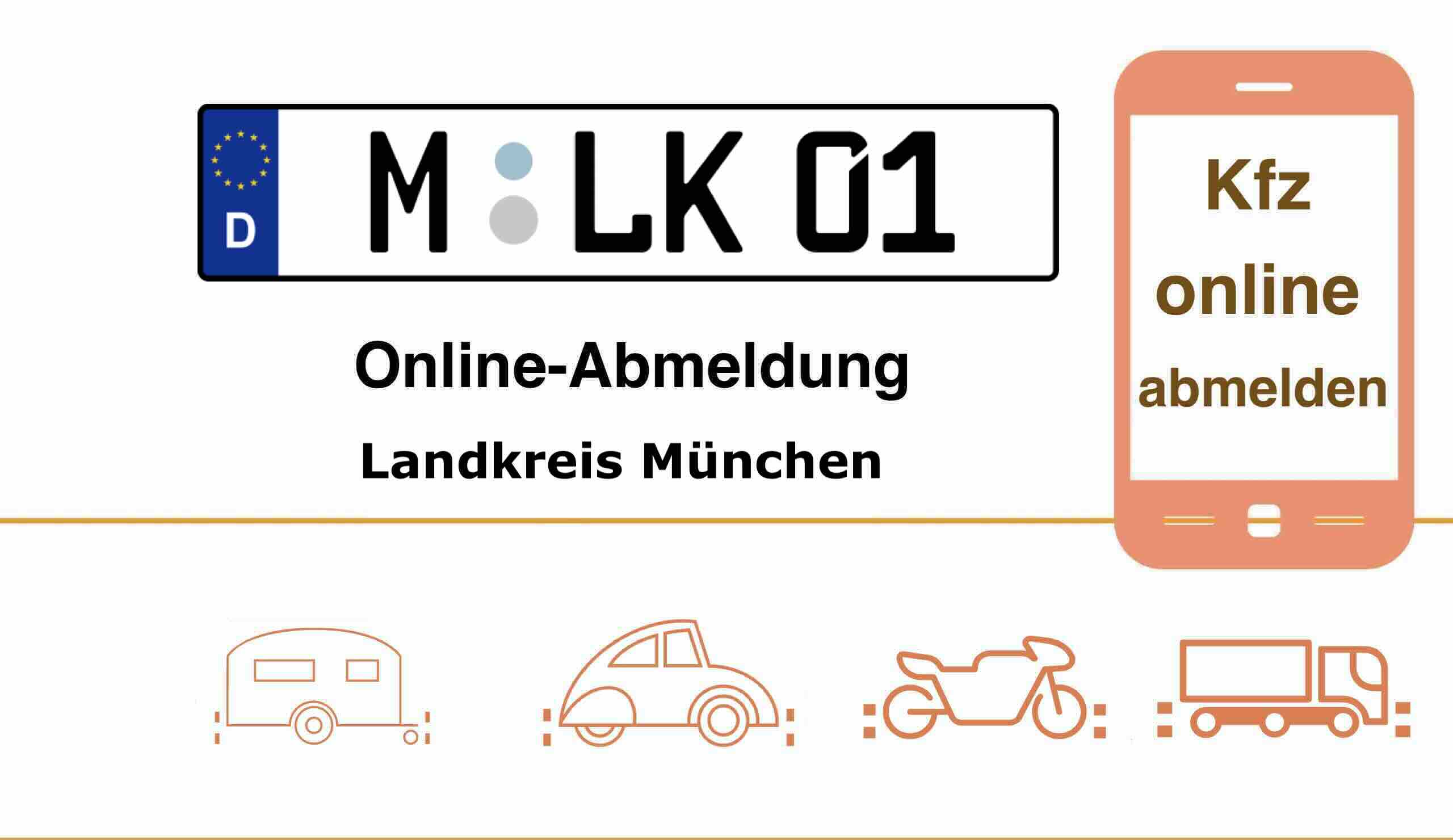 Online-Fahrzeugabmeldung im Landkreis München