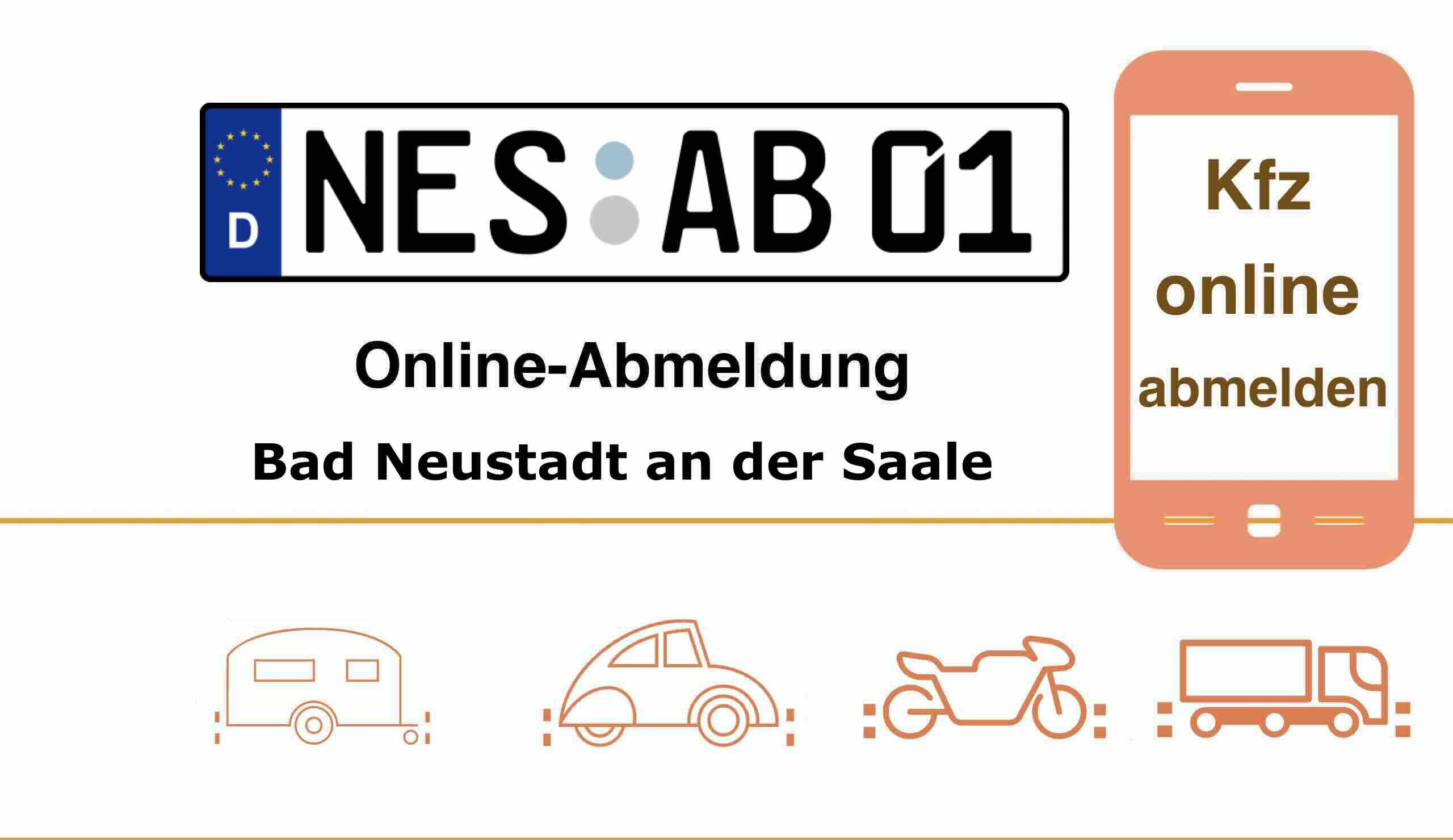 Internetbasierte Außerbetriebsetzung in Bad Neustadt an der Saale