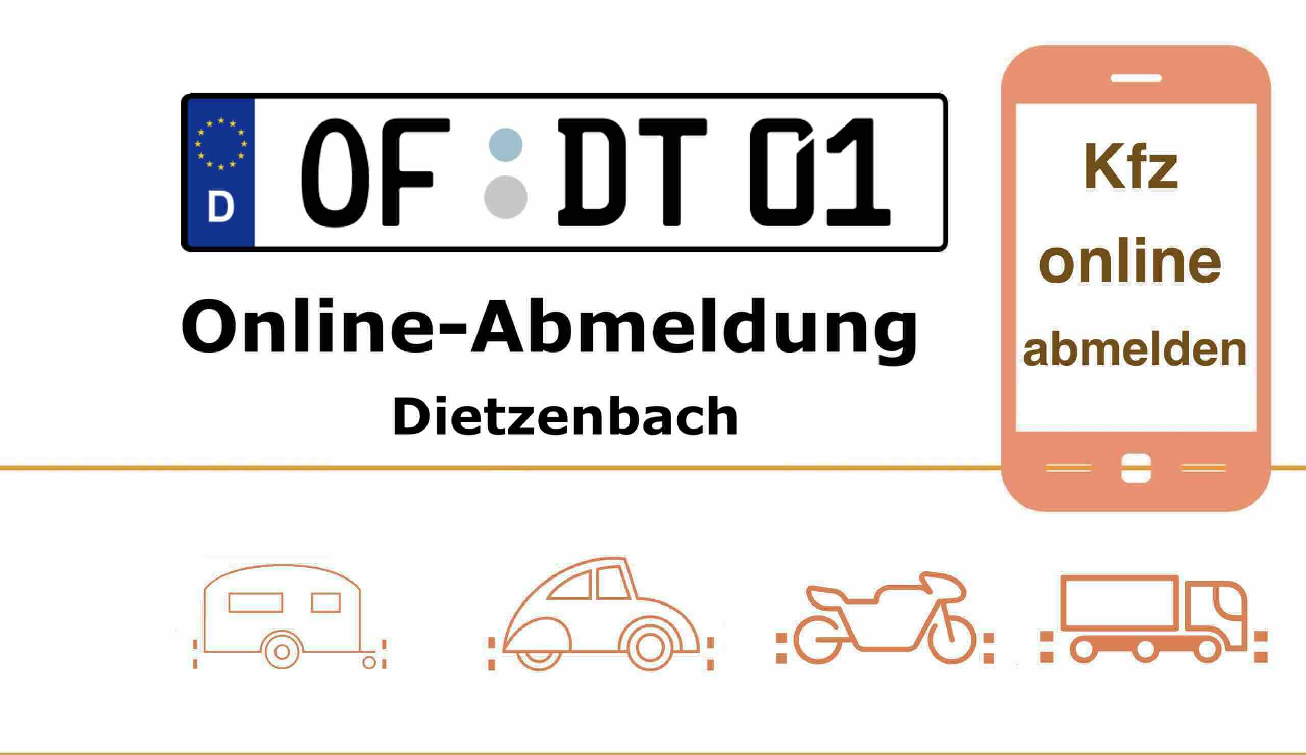 Internetbasierte Außerbetriebsetzung im Kreis Offenbach