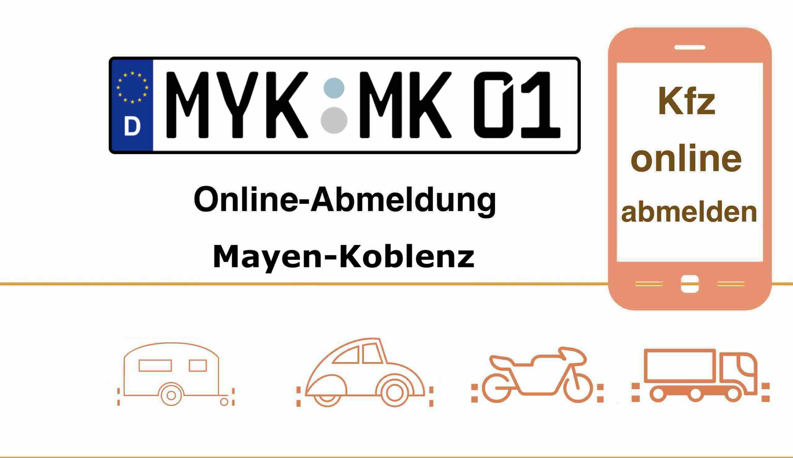 Internetbasierte Außerbetriebsetzung in Mayen-Koblenz