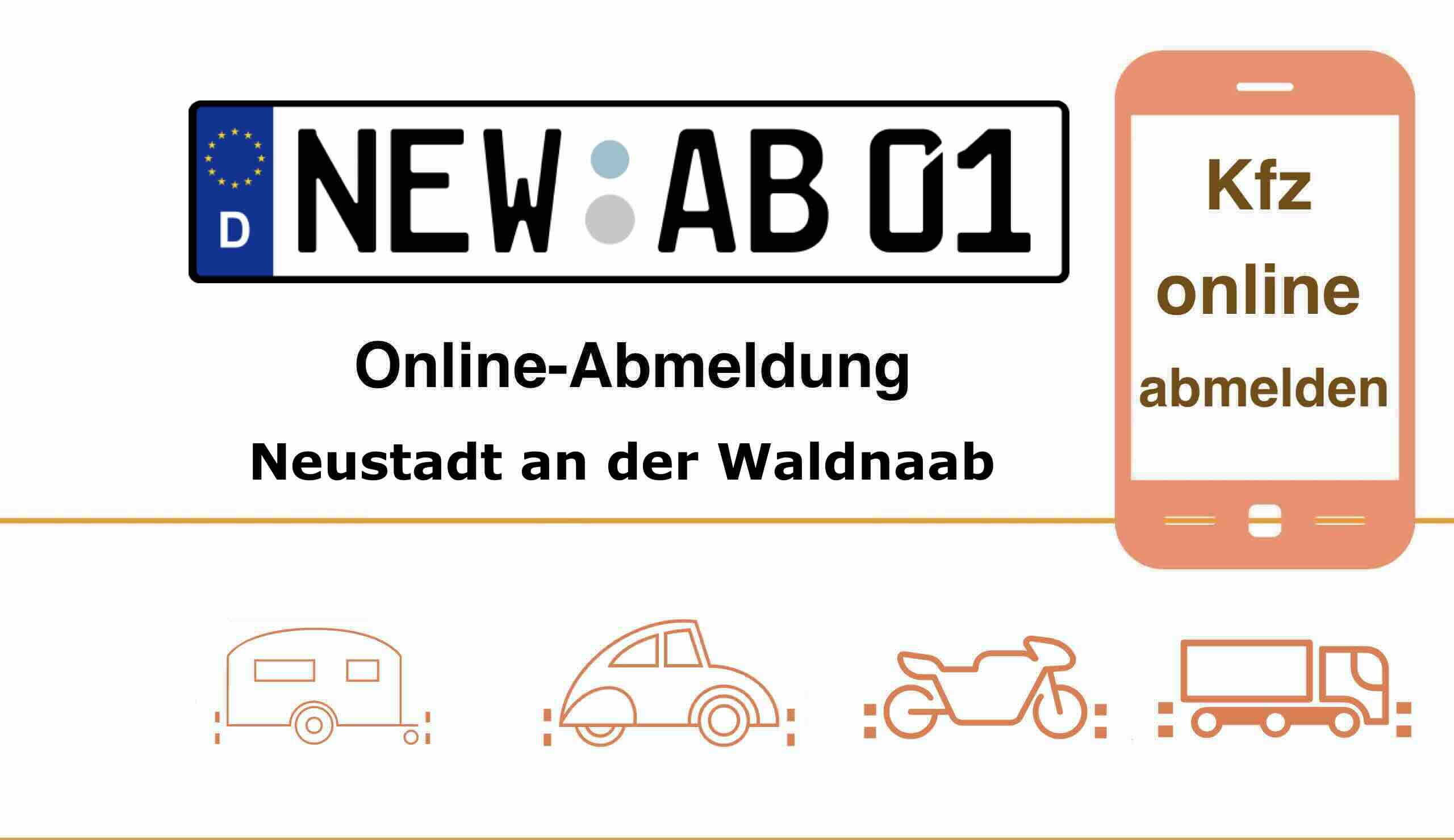 Internetbasierte Außerbetriebsetzung in Neustadt an der Waldnaab
