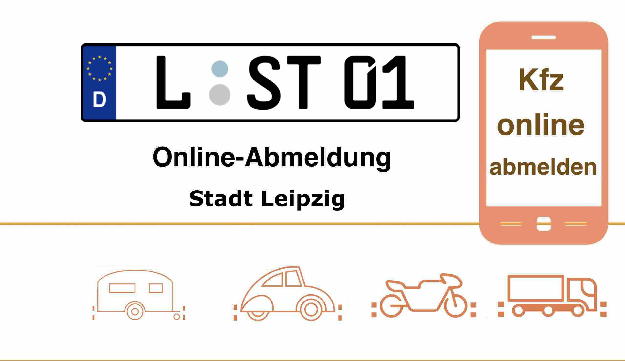 Internetbasierte Außerbetriebsetzung in Stadt Leipzig