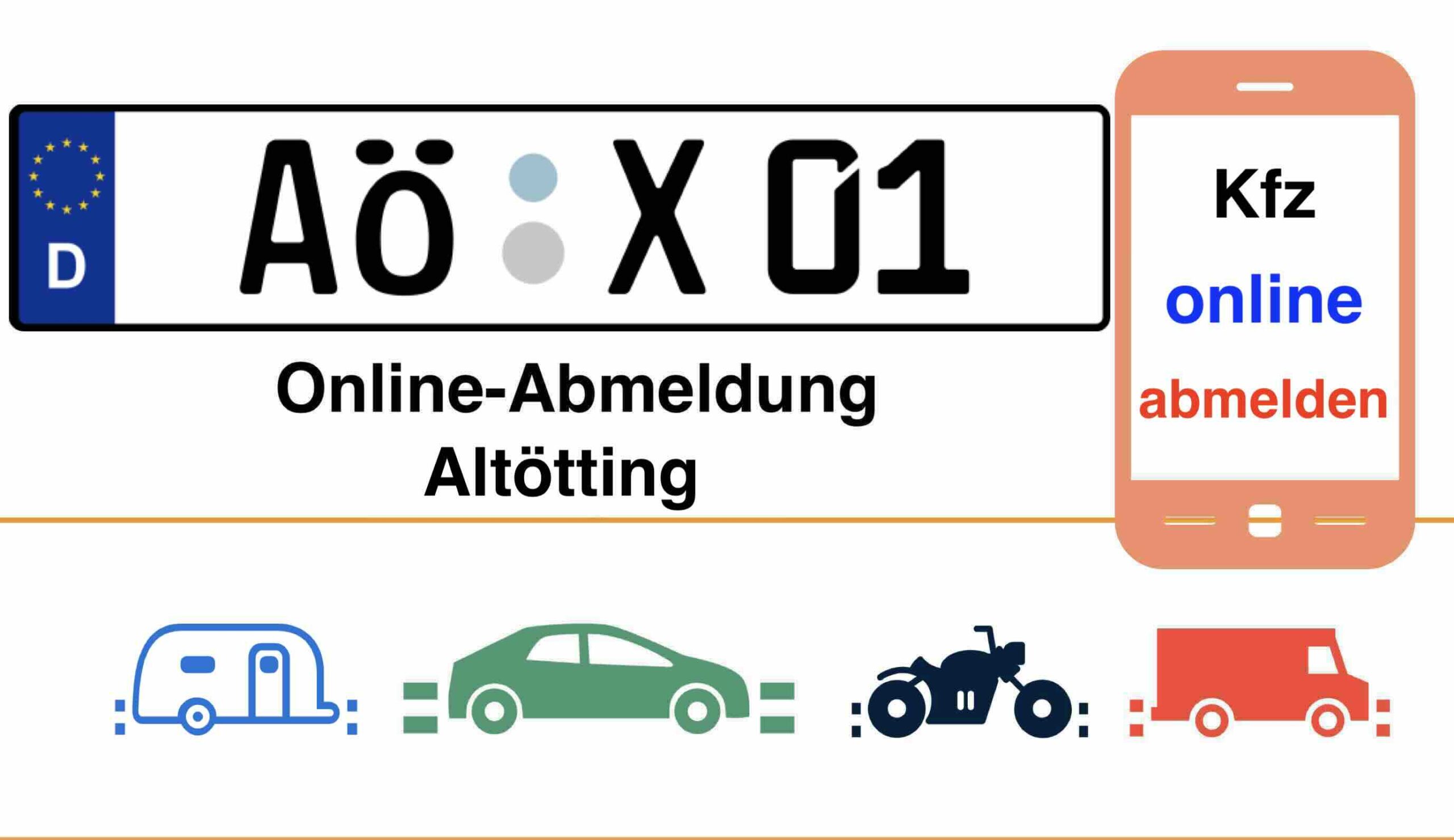 Internetbasierte Außerbetriebsetzung im Landkreis Altötting
