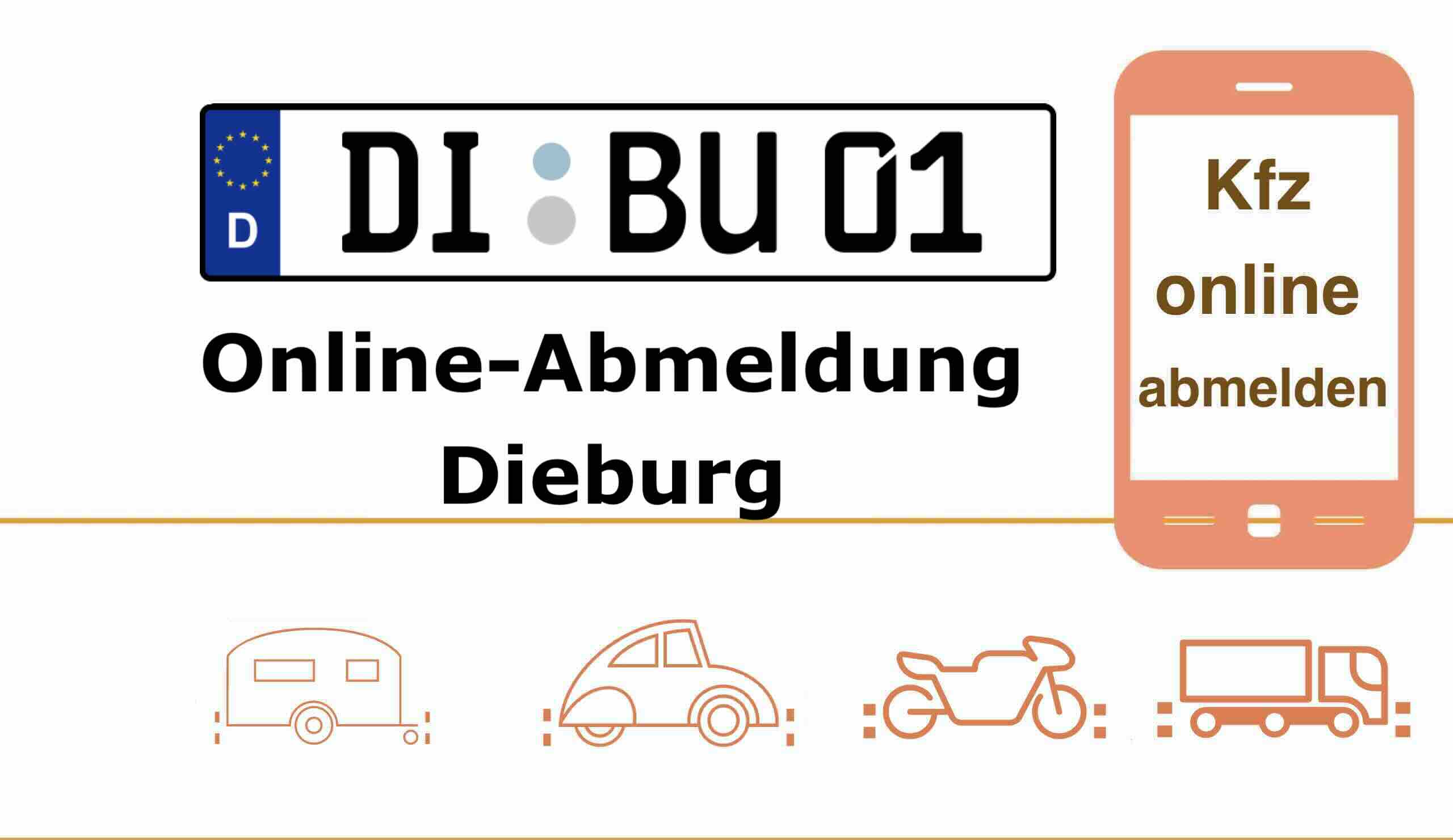 Online-Abmeldung in Dieburg 