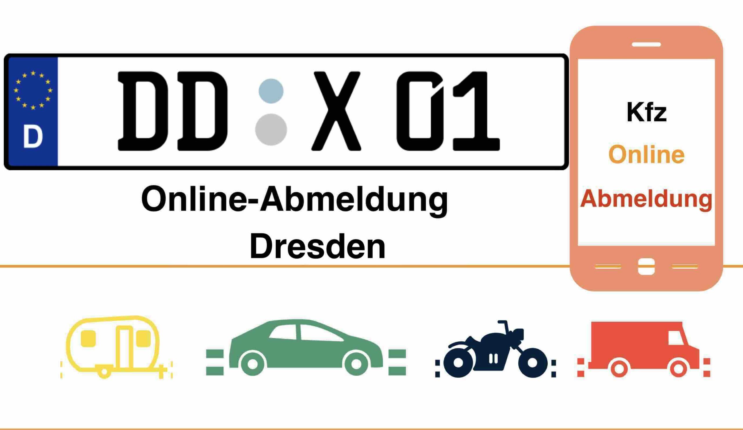 Online-Abmeldung in Dresden 