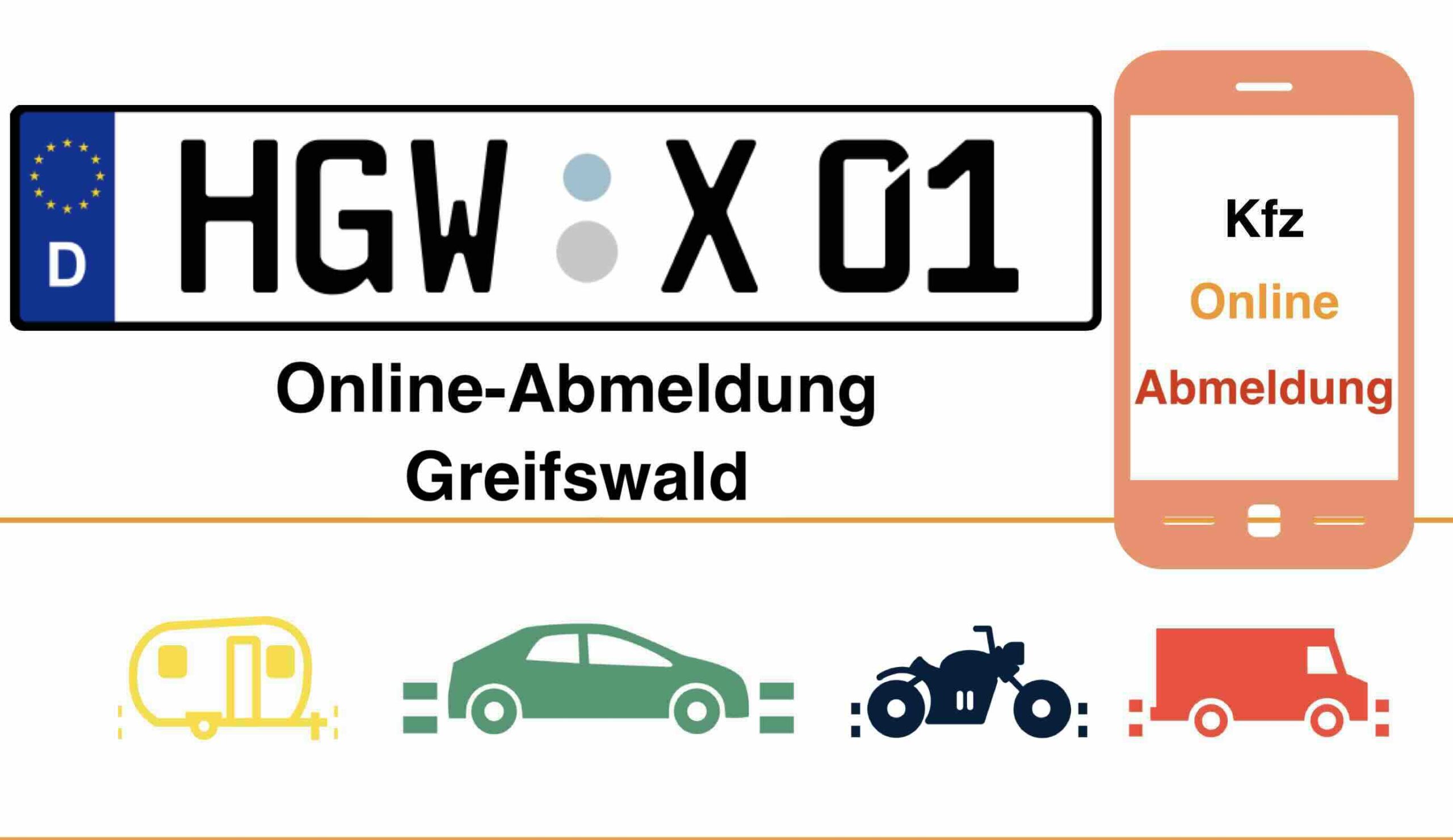 Online-Abmeldung in Greifswald 
