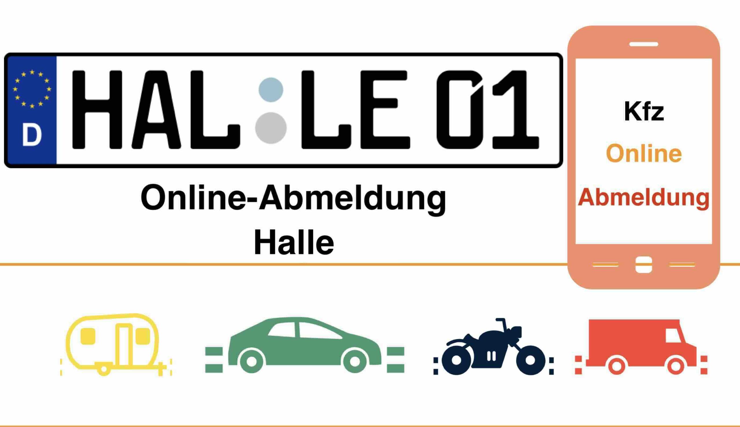 Online-Abmeldung in Halle (Saale) 