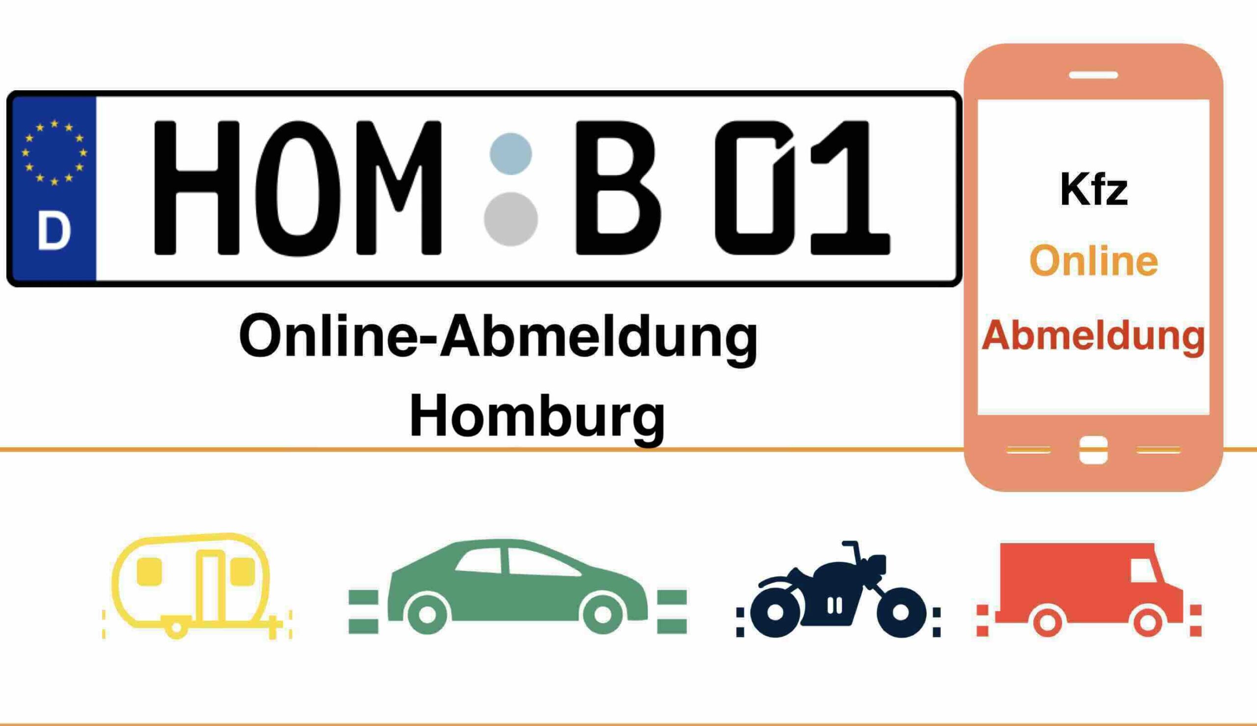 Online-Abmeldung in Homburg 