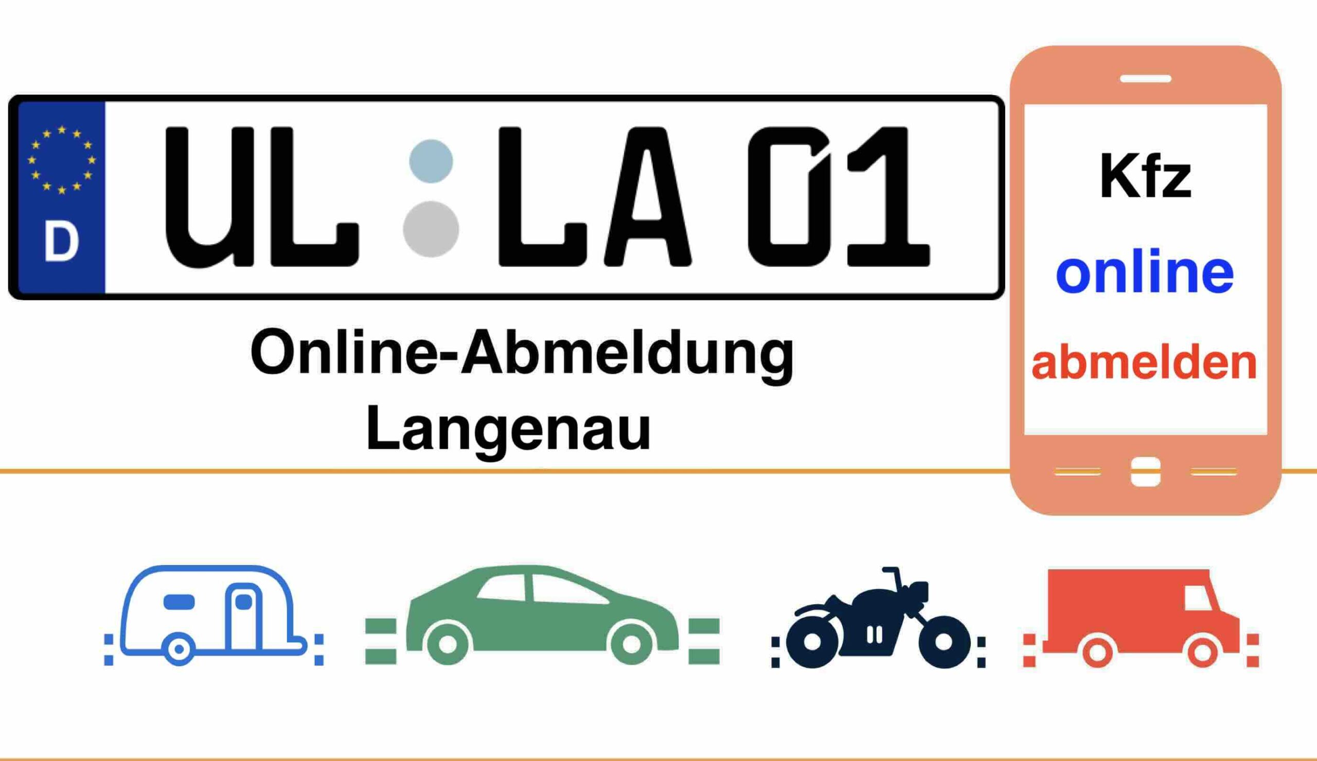 Online-Abmeldung in Langenau 