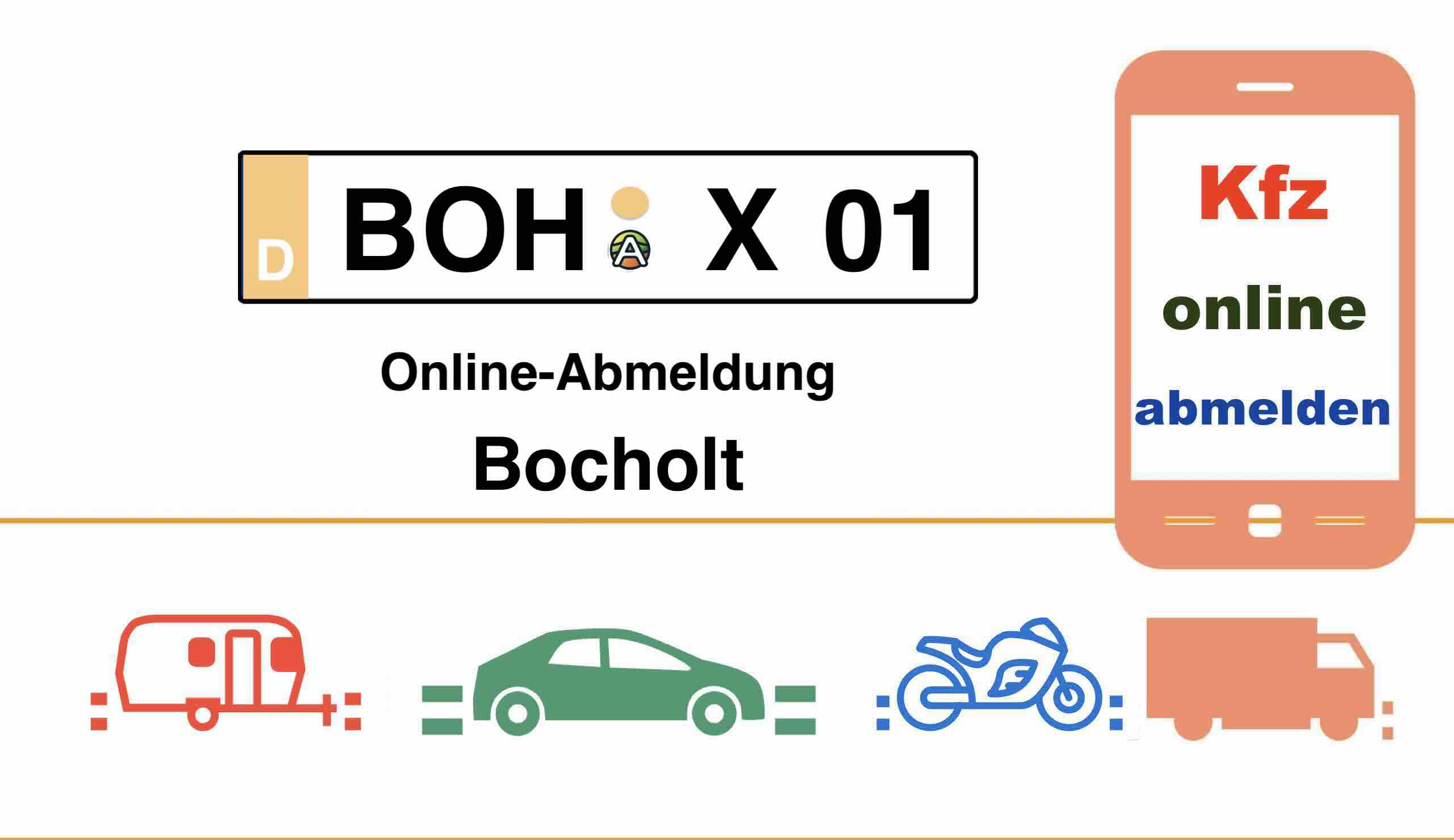 Online-Abmeldung in Bocholt 